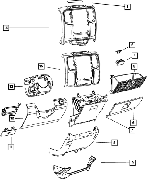 Instrument Panel for 2018 Ram 3500 #5