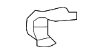 25193540867E94 - Body: Front Cover for Mercedes-Benz Image