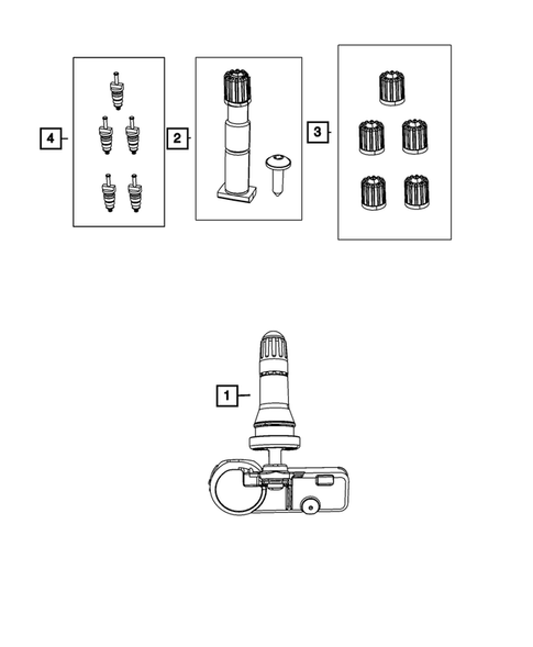 Tire Monitoring System for 2011 Ram Dakota #0