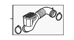 2018-2021 Hyundai Tucson - Air Inlet Tube