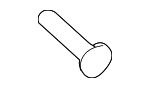 8672182ZH0 - Body: End Cover Clip for Suzuki Image