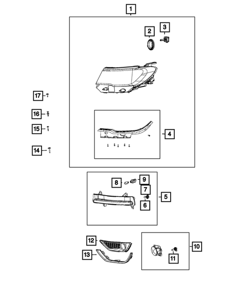 Lamps, Interior and Exterior for 2020 Jeep Compass #3