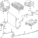 2065015801 - : Hoses for Mercedes-Benz Image