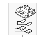 92800A5100TX - : Map Lamp Assembly for Hyundai Image