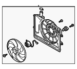 25380J9200 - : Fan Assembly for Hyundai: Kona Image