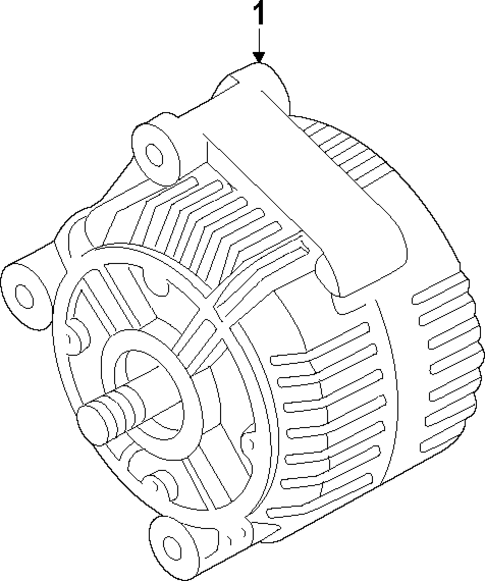 Alternator for 2016 BMW 328d #1