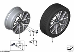 36118092355 - : Wheel, Alloy for BMW Image