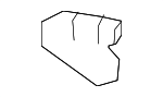 90669SHJA01 - Body: Door Trim Panel Retainer for Honda Image