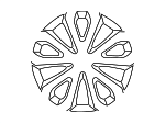 LR048832 - Tire &amp; Wheel: Wheel for Land-Rover Image