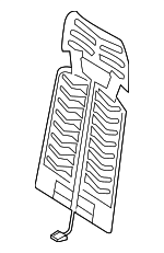 4K0963557J - Body: Seat Back Heater for Audi: A6 allroad, A6 Quattro, e-tron Quattro, e-tron S, e-tron S Sportback, e-tron Sportback, Q8 e-tron, Q8 e-tron Sportback Image