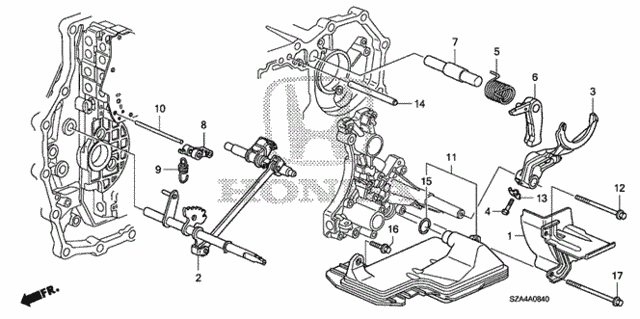AT Shift Fork for 2012 Honda Pilot #0