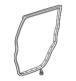 2001-2007 Toyota Highlander - Door Weather-Strip