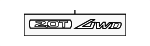 86312G9000 - Body: Nameplate for Hyundai Image