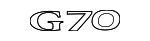 86310G9500 - : Nameplate for Genesis: G70 Image