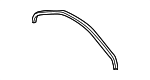 87368G9500 - Body: Rear Molding Side Seal for Hyundai Image