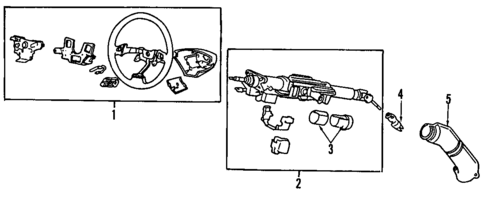Steering Column for 1991 Acura NSX #0