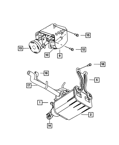 Vacuum Canister for 2001 Dodge Neon #0