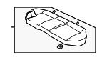 MN124459XD - Body: Seat Cushion for Mitsubishi Image
