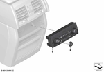 64119396076 - : Climate Control Panel, Rear for BMW Image