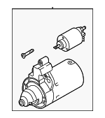 79911021GX - Electrical: Starter for Audi: A4 Quattro, A5 Quattro, A7 Quattro, A8 Quattro, Q5, Q7, RS5, RS7, S4, S5, S6, S7, S8 Image