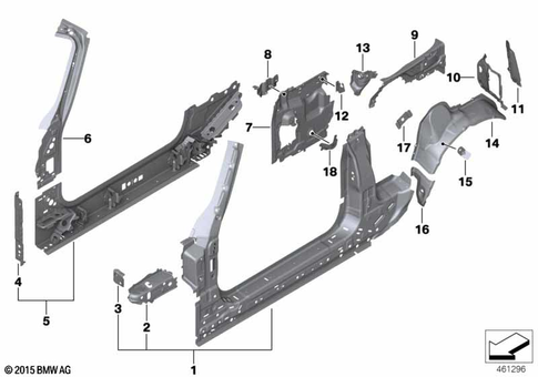 Body Side Panel for 2020 Mini Cooper S #0