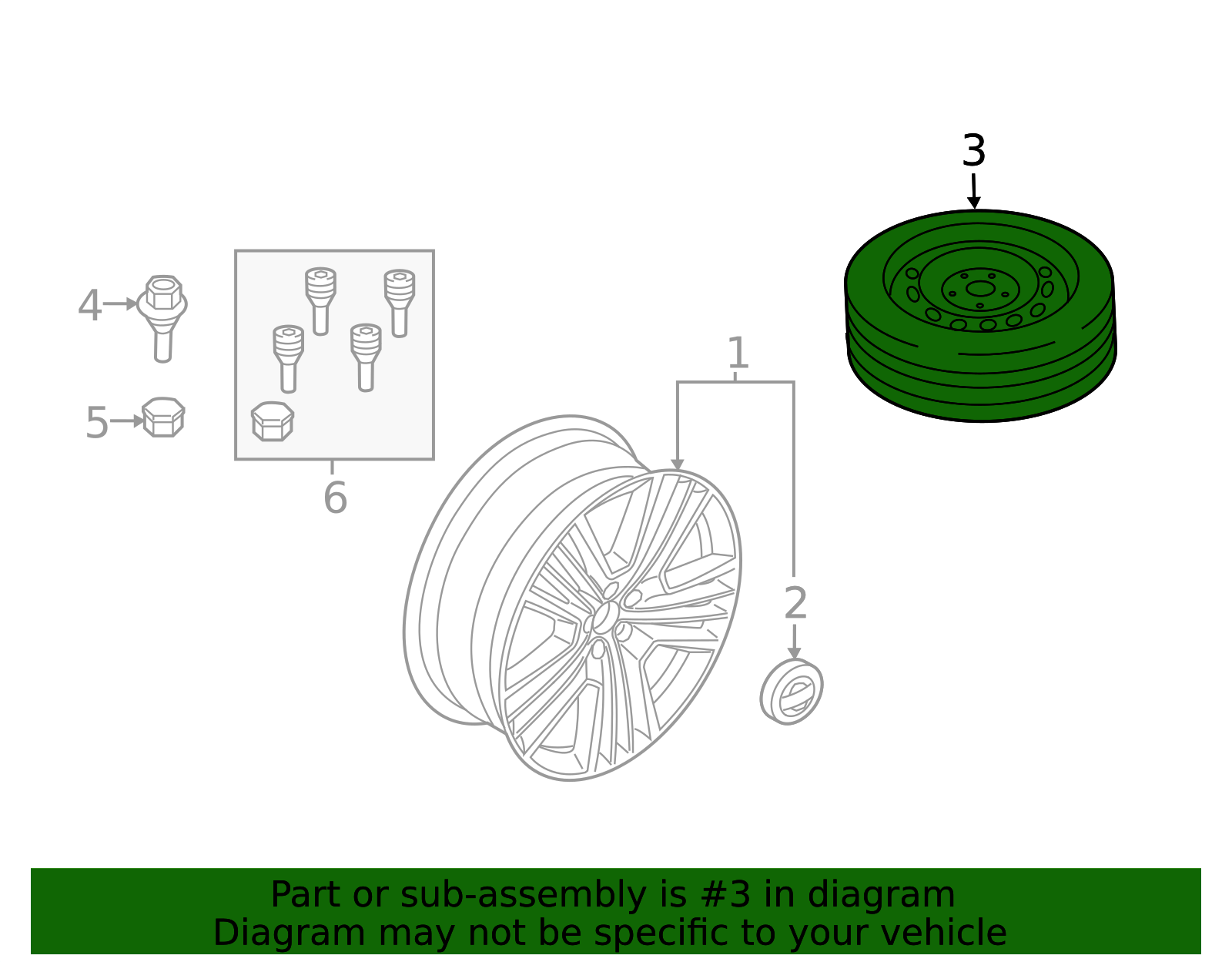 32410511 - Spare Wheel | Volvo OEM Parts Direct