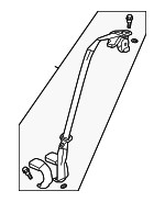 4823TVAA00ZA - Electrical: Center Seat Belt for Honda: Accord Image