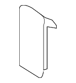 51477157715 - Body: Hook for BMW: 530e, 530e xDrive, 530i, 530i xDrive, 535i GT, 535i GT xDrive, 540d xDrive, 540i, 540i xDrive, 550i GT, 550i GT xDrive, 640i xDrive Gran Turismo, M5, M550i xDrive, X5, X6 Image