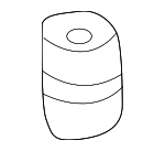 Air Cleaner Body Rubber Mount