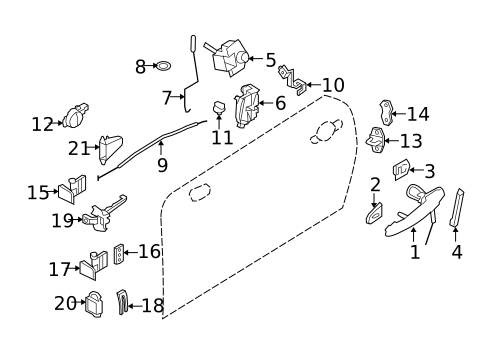 Lock & Hardware for 2013 Mini Cooper #0