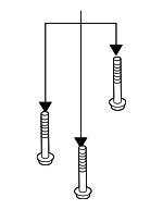 9YA02120J - Suspension: Suspension Cross-member Lower Bolt for Mazda: 3, 5, CX-7 Image