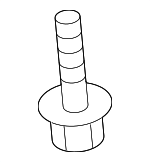9YA020834 - Body: Hinge Bolt for Mazda: 2, 3, 5, 6, CX-3, CX-30, CX-5, CX-70, CX-9, CX-90, MX-30 EV, MX-5 Miata Image