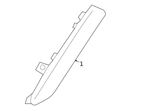Side Marker Lamps for 2025 Lincoln Corsair #0