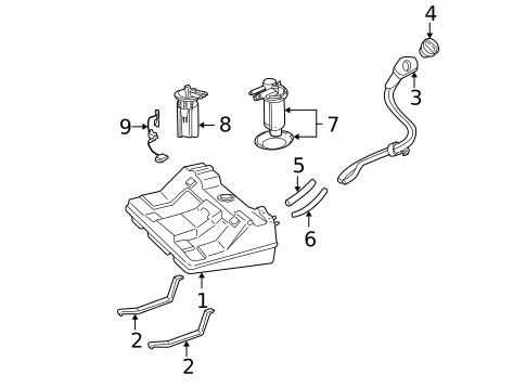 Hardware, Fasteners & Fittings for 2004 Buick Regal #0