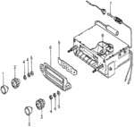 39109671662 - : Plate, Dial (Panasonic) for Honda Image
