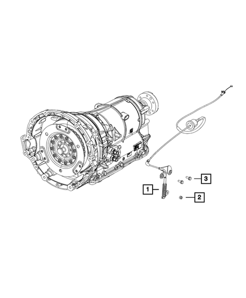 Gearshift Controls and Related Parts for 2019 Dodge Challenger #1