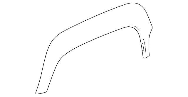 85510593 - Wheel Opening Molding 2024-2026 Chevrolet Silverado EV ...
