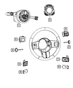 5RQ10DX9AC - Electrical: Radio Control Switch, Right for Mopar Image