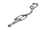 18307STXA02 - Exhaust: Muffler &amp; Pipe for Acura Image