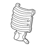 18122RCAA00 - Exhaust: Converter Shield for Acura Image