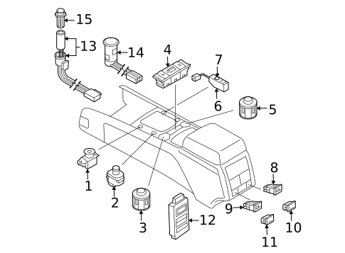 Mirrors for 2010 Volkswagen Touareg #0
