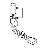 3D0919309D - Body: Power Outlet for Volkswagen: Phaeton, Touareg Image
