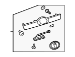 7680147050B1 - : Lift Gate Trim for Toyota: Prius Image