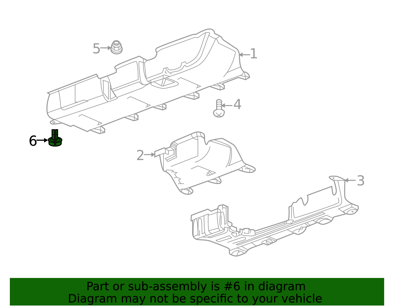 2014-2026 GM Multi-Purpose Nut 11547637 GM | GMPartsDirect.com