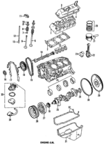 83500843 - : Timing Cover Gasket for Jeep: Cherokee, Comanche, Wagoneer Image