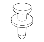 91549P1E003 - : Air Inlet Shield Clip for Honda Image