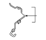 3L131605H - : Connector Tube for Volkswagen Image