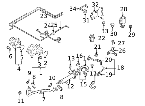 EGR System for 2010 Volkswagen Jetta #0