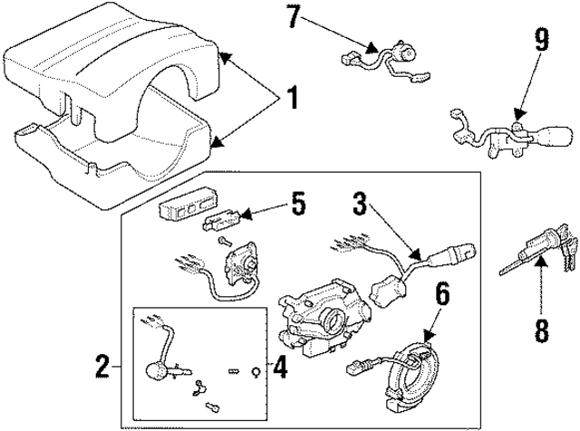 8445060270 - : Ignition Switch for Lexus Image