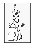 84080054 - Emission System: Vapor Canister for Buick: LaCrosse, Regal | Cadillac: XTS Image